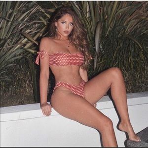 Olivia Pierson Zaful Polka dot bikini